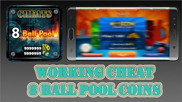 Cheat Coins Free For 8 Ball Pool Prank VIP Pros Plakat