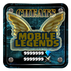 Diamond Cheats For Mobile Legends Game App Prank 圖標
