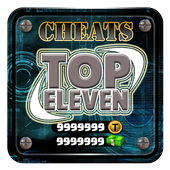 Token Cheats For Top Eleven Game App Prank Gems icon