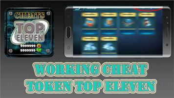 Token Cheats For Top Eleven Game App Prank Gems Affiche