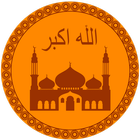 Adhan Alarm with qibla icon