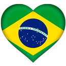 Adesivos de Bandeiras para Foto Bandeira do Brasil APK