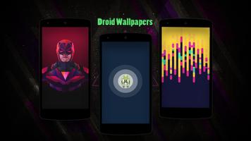 Droid Minimal Wallpapers Affiche