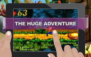 Super Bandicoot - The Huge Adventure capture d'écran 1