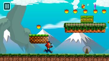 Bandicoot Adventure In Jungle Lava screenshot 1