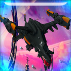 Space racing 3d game Riders-icoon