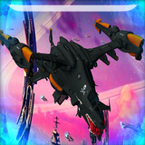Space racing 3d game Riders آئیکن