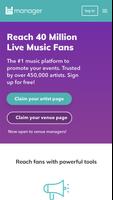 Bandsintown Manager Poster