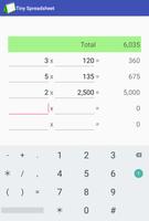Tiny Spreadsheet screenshot 3