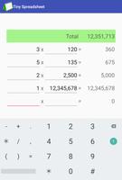 Tiny Spreadsheet screenshot 1
