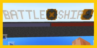 New Warship Battle Mini-game. Map for MCPE poster