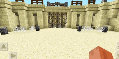 Real Man’s PvP Gladiator Battle. Map for MCPE capture d'écran 1