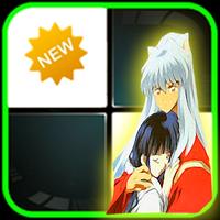 Inuyasha Piano Tiles Affiche