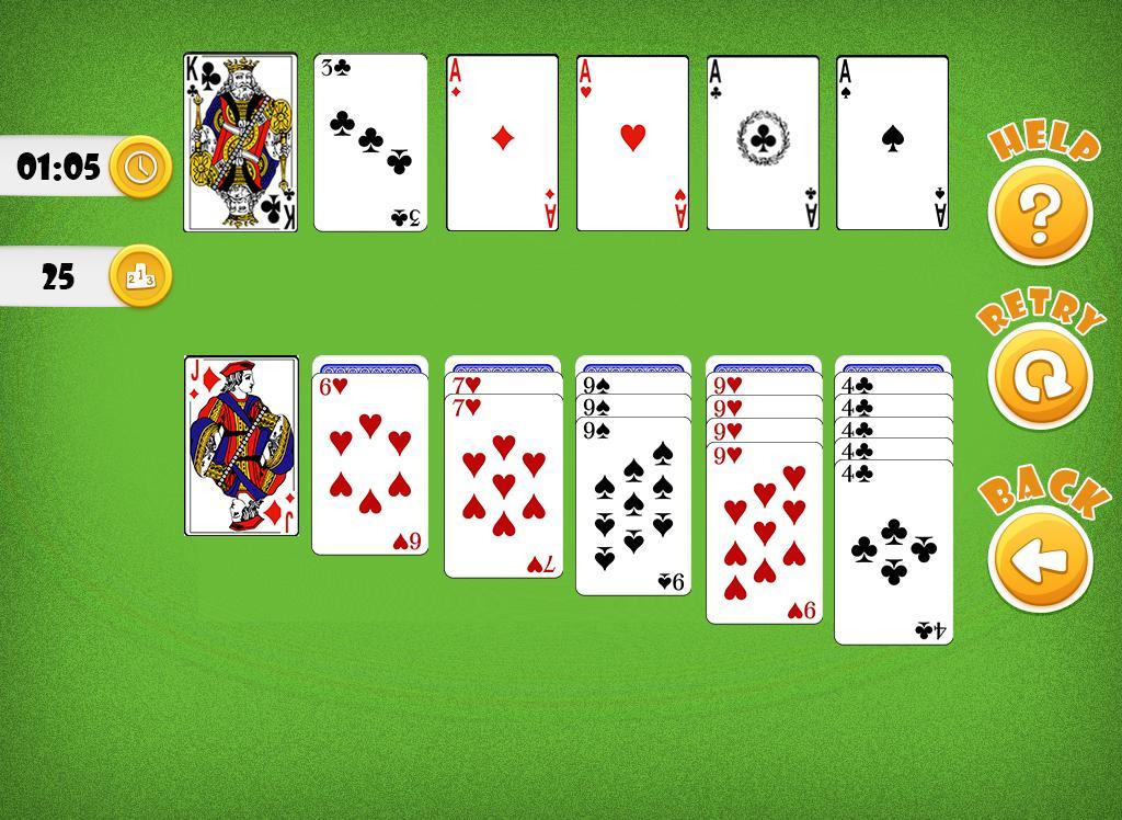 Карточные игры пасьянс коврик. Solitaire. Card game Solitaire.