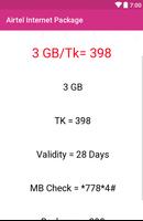 Airtel Internet Package ảnh chụp màn hình 3