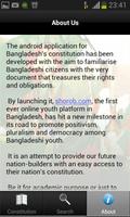 Constitution of Bangladesh poster