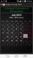 Bangla Calendar Cartaz