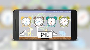 Clock Learning For Kids capture d'écran 1