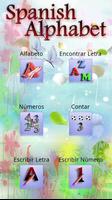 Spanish Alphabet for kids poster