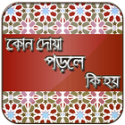 কোন দোয়া পড়লে কি হয় icône