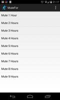 Mute4 (Ringer Mute Timer) 海報