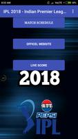 IPL LIVE 2018 Plakat