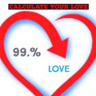 LOVE CALCULATOR - (A+B=99% Love) icône