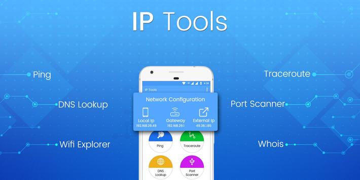 Инструменты IP 1.10 APK + Мод (Убрать рекламу / Бесплатная покупка / Без рекламы) за Android