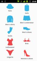 Clothing size Affiche