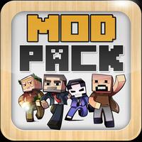 Mod Packs For MCPE Affiche