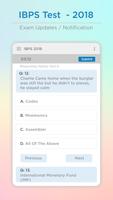 IBPS Test Preparation 2018 : Live GK Quiz capture d'écran 3