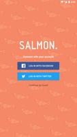 SALMON. الملصق