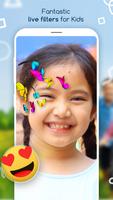 FunCam Kids: AR Selfie Filters capture d'écran 1