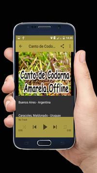 Canto de Codorna Amarela Offline screenshot 3