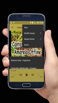 Canto de Codorna Amarela Offline screenshot 2