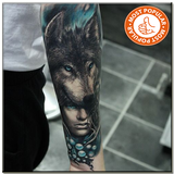 Wolves Tattoo Design icône