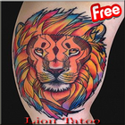 Icona 3D Lions Tattoo Design