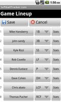 BaseballTracker.com Mobile screenshot 1