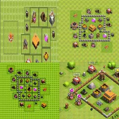 coc base 1 hasta 11