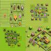 base coc th 1 up 11 APK