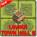 Layout Clash Of Clans TH 8-APK