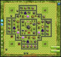 Map Clash Of Clans Town Hall 9 スクリーンショット 3