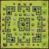 Map Clash Of Clans Town Hall 9 syot layar 2