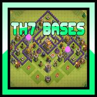 Bases Defense for Coc TH7 New 2017 capture d'écran 1