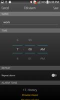 Simple Alarm Clock स्क्रीनशॉट 1