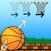 Finger Basketball Freiwurf