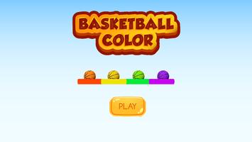 Basketball Color Affiche