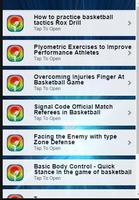 Basketball Training App Affiche