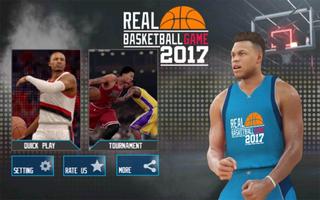 Poster Real Basketball Game 2017