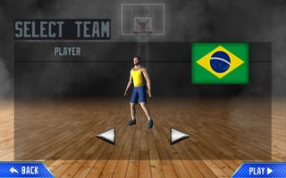 Real Basketball Game 2017 captura de pantalla 1